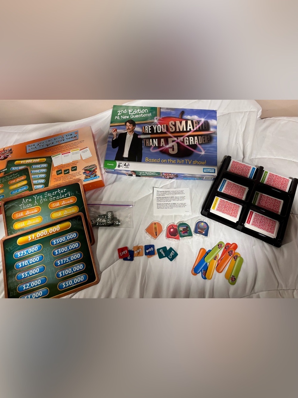 Are You Smarter Than A 5th Grader 2nd Edition Board Game Made in the USA